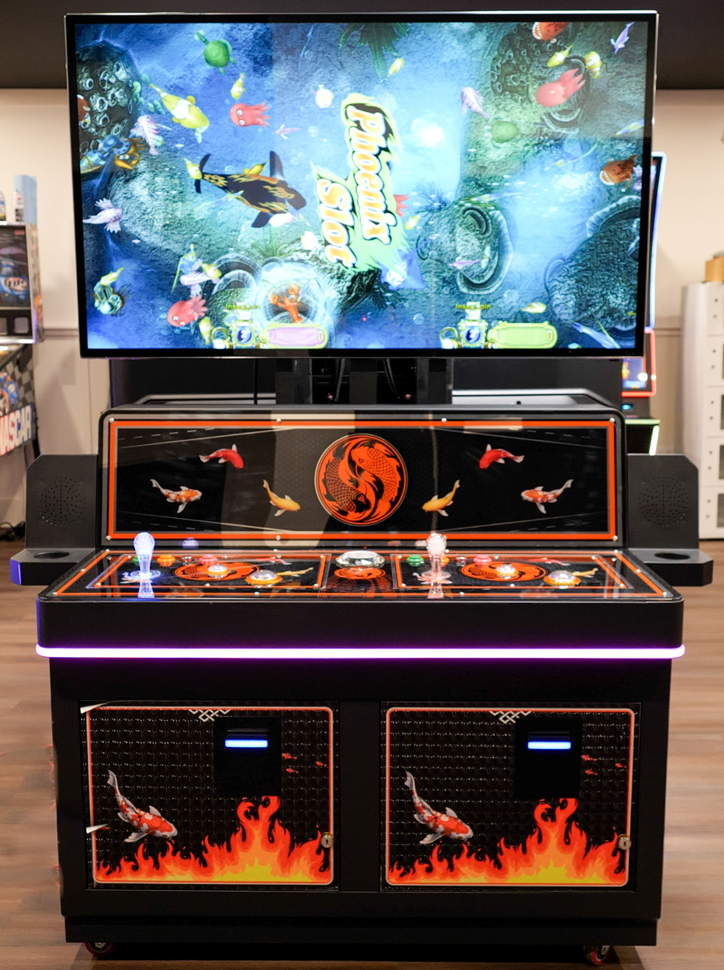 2 fish metal front facing