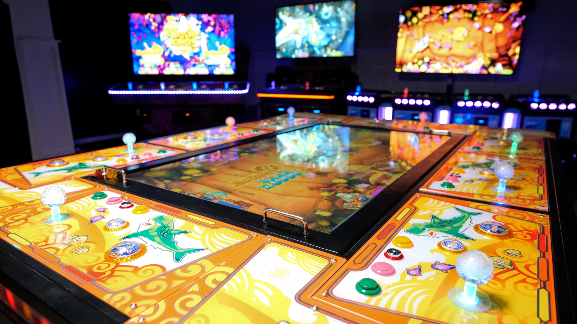 8 fish three quarter close up